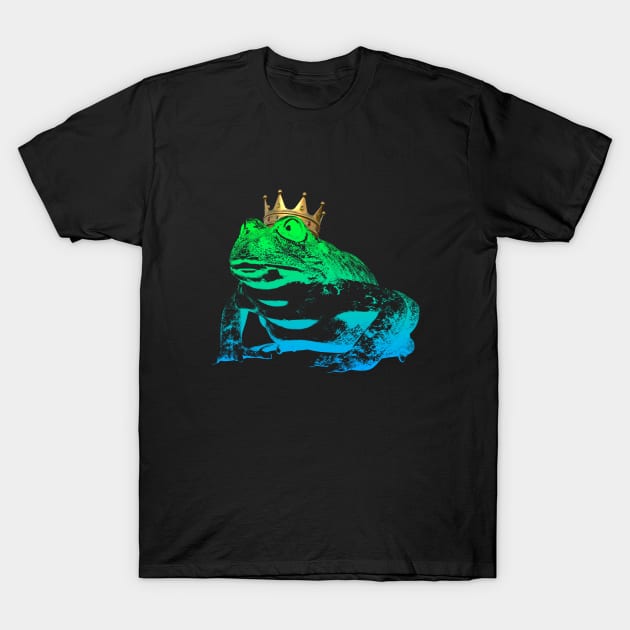 Princess Frog Colored T-Shirt by Tarasevi4